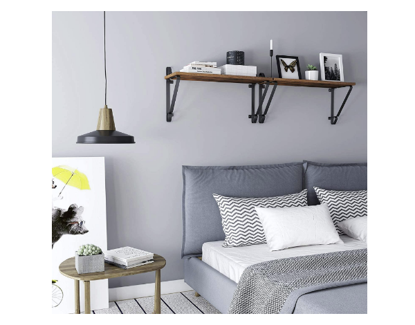 Hoout Wandplank - 60x20x33 cm