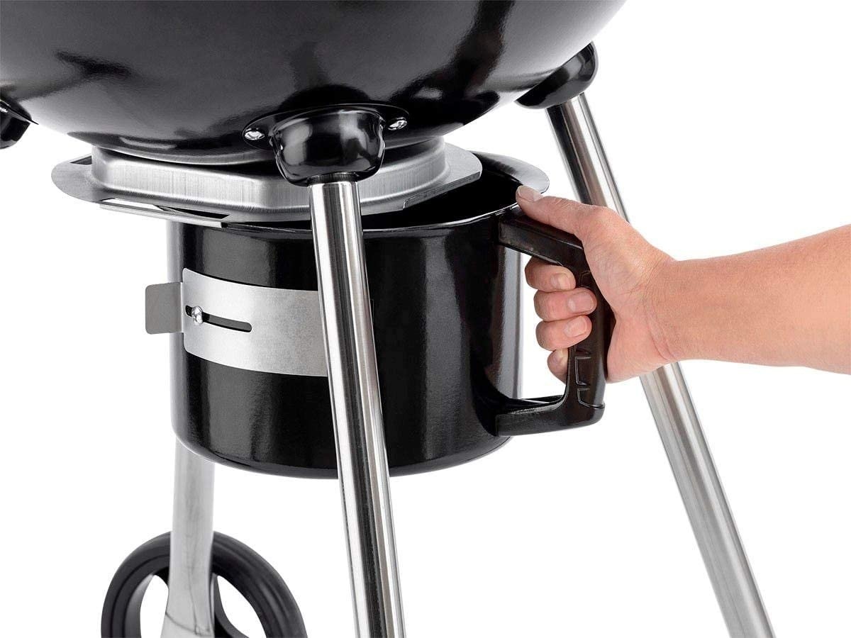 Vargan Kogelbarbecue - Houtskoolbarbecue - Grilloppervlak 44 x 32 cm - Zwart