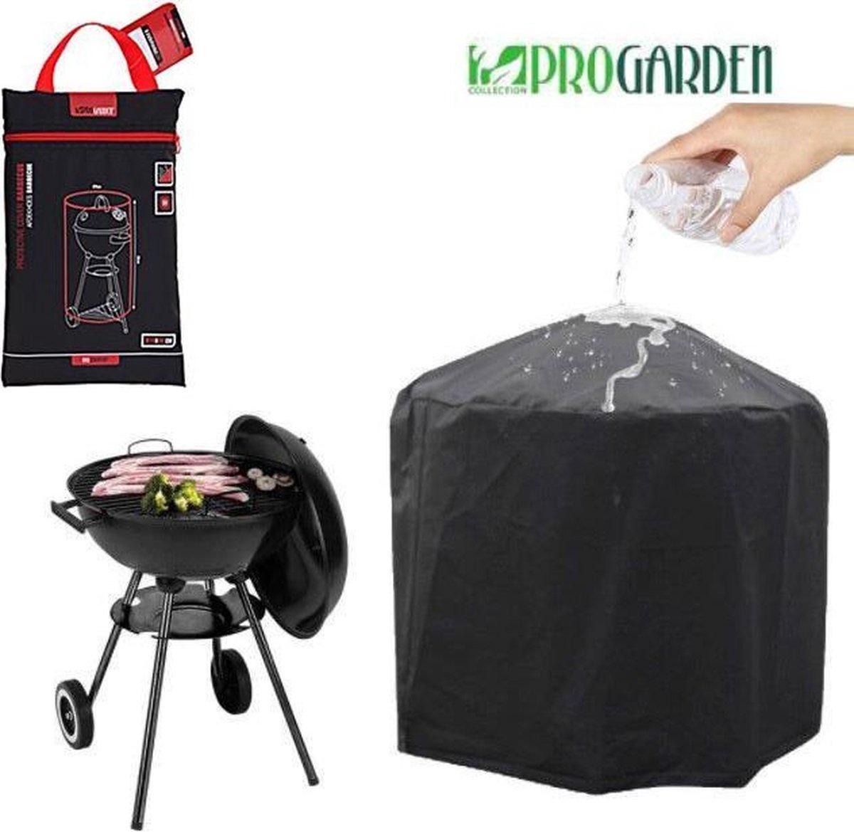 ProGarden Barbecuehoes Rond - 70x80 cm