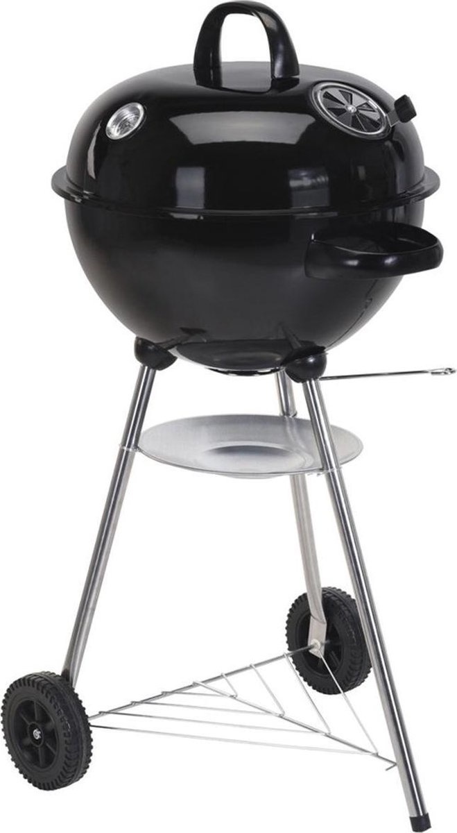 BBQ Collection Houtskool Barbecue Op Wielen met Thermometer - Ø47 cm