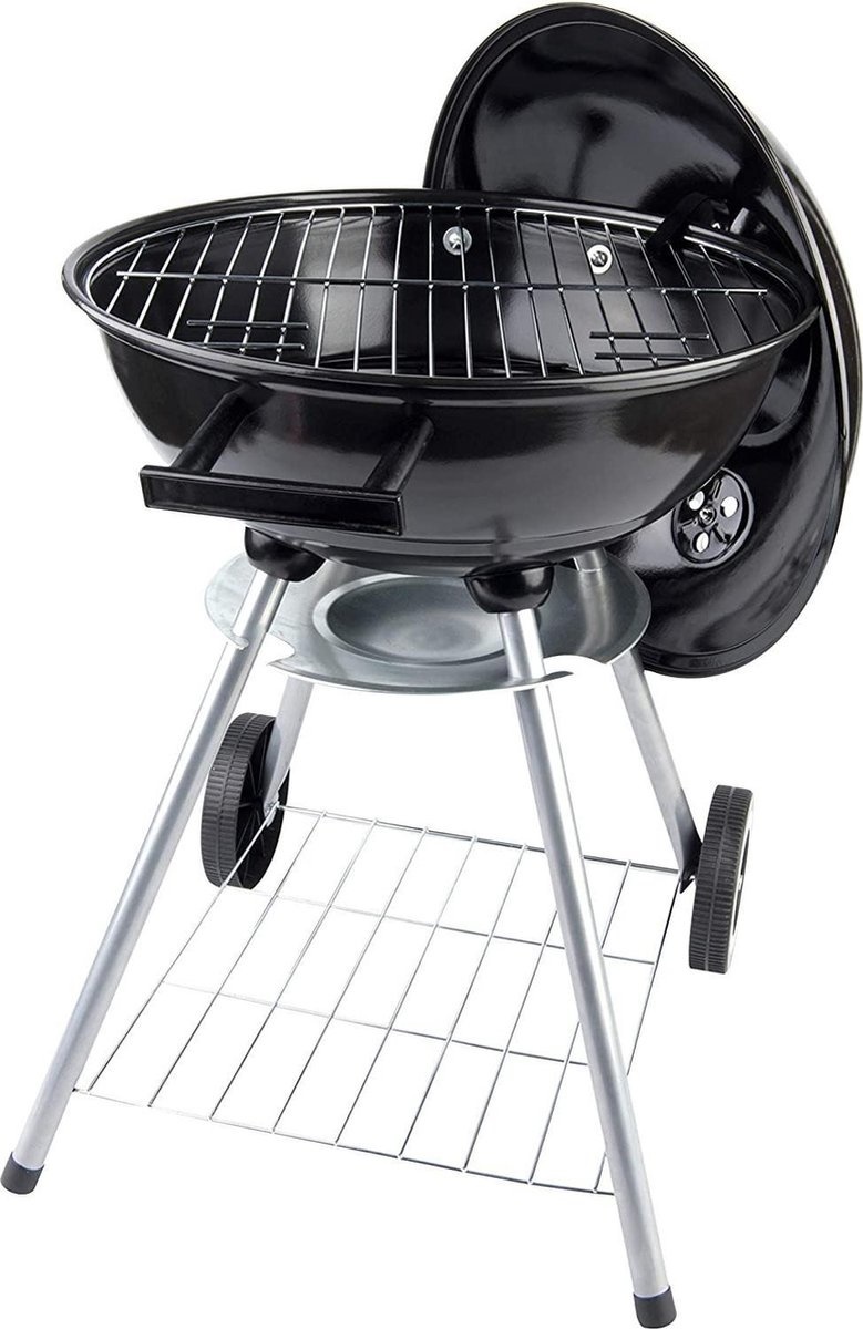 BBQ Collection Houtskool Barbecue Op Wielen met Thermometer - Ø47 cm