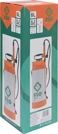 Flo Drukspuit 8L met Draagriem en Manometer