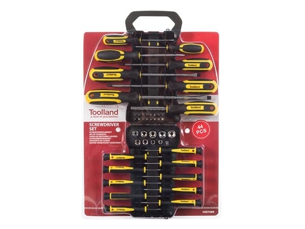 Toolland Schroevendraaier- En Bitset - 44 St.
