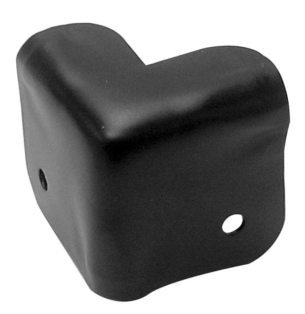 HQ-POWER HQAC1023 BESCHERMING VOOR LUIDSPREKERBEHUIZING, ZWART METAAL, 38 x 38mm x 90°
