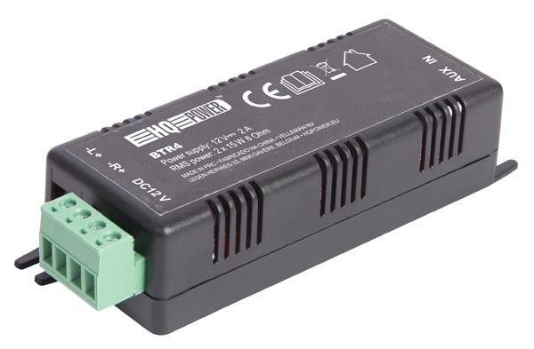 HQ-Power Draadloze versterker - 2 x 15 w