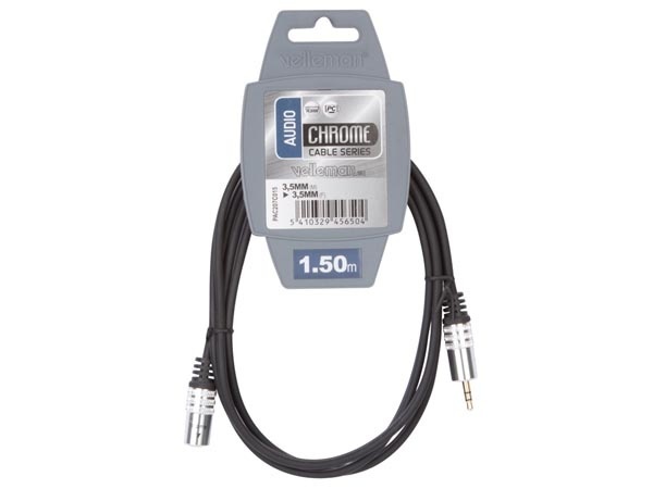 Audio verlengkabel Jack 3.5 mm - 1.5M - Hoge kwaliteit - Male naar Female