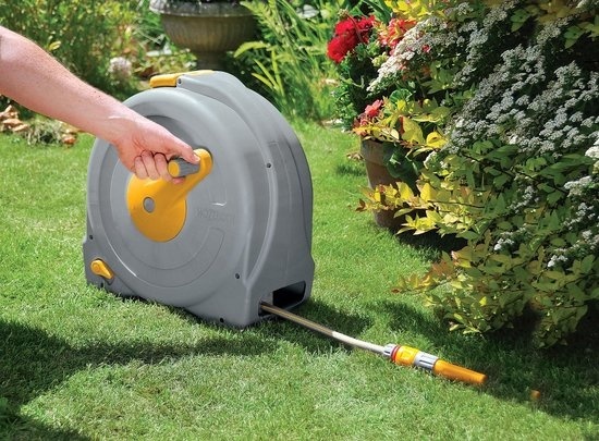 Hozelock Fast Reel slanghaspel, inclusief 40 meter (Ø 12,5 mm) slang