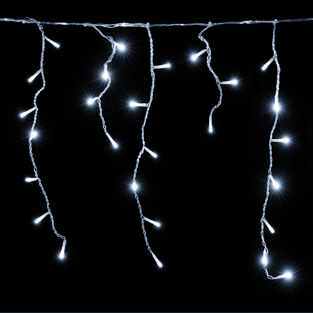 Monzana ijspegel verlichting - 10M 400 LED'S - koel wit