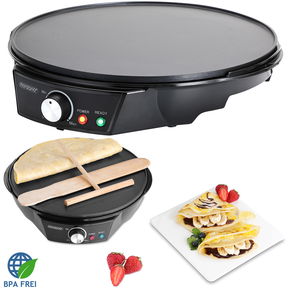 Monza Crêpemaker - 1200W - incl. accessoires