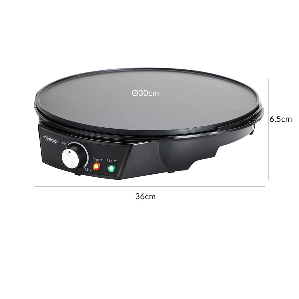 Monza Crêpemaker - 1200W - incl. accessoires