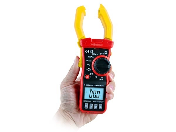 Velleman Digitale Ampèretang - 600V - CAT III - Met Data-Hold functie
