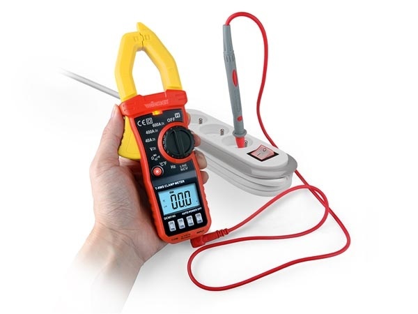 Velleman Digitale Ampèretang - 600V - CAT III - Met Data-Hold functie