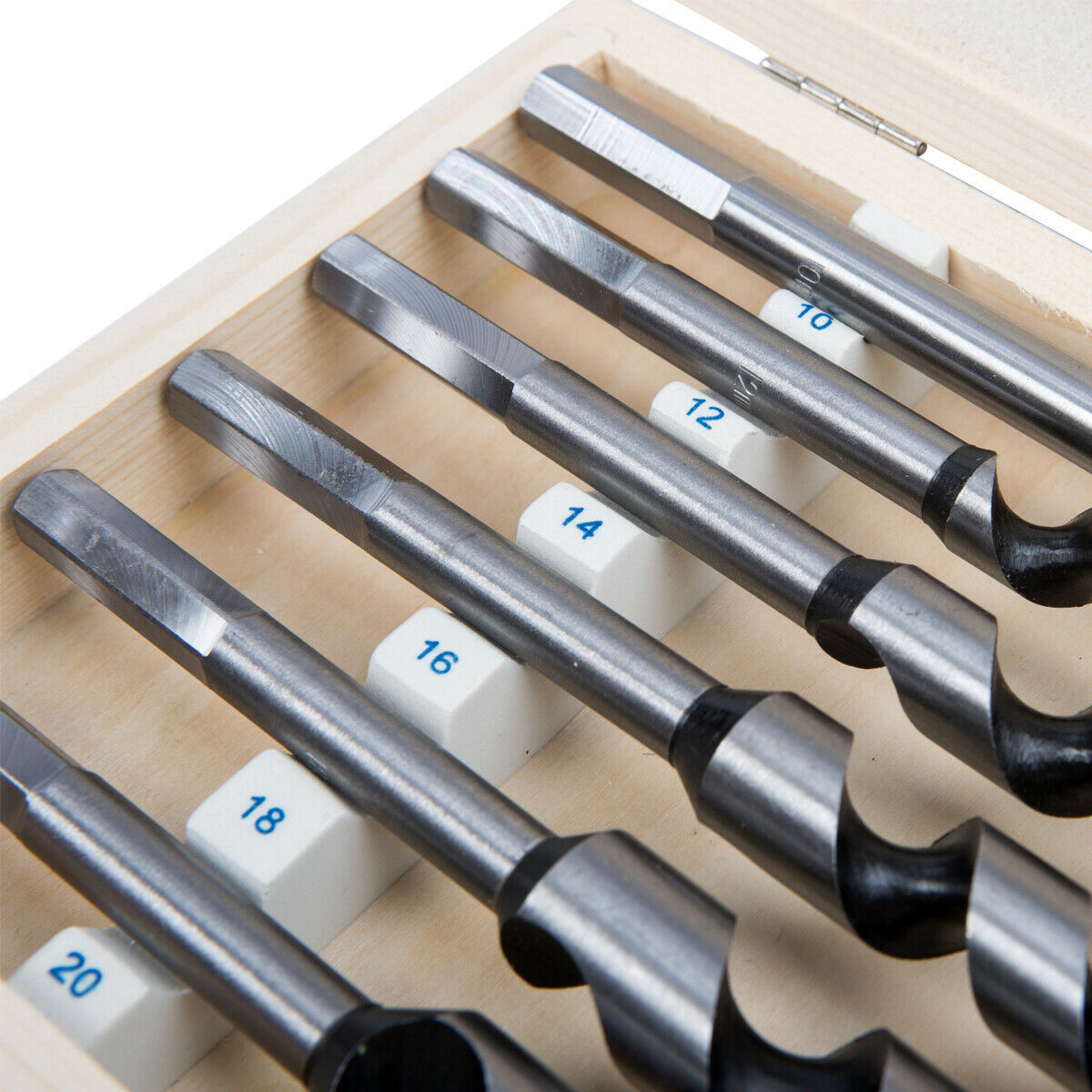 Werkzeug Boorbitset - Spiraal - 8 delig - 12, 20, 32 mm