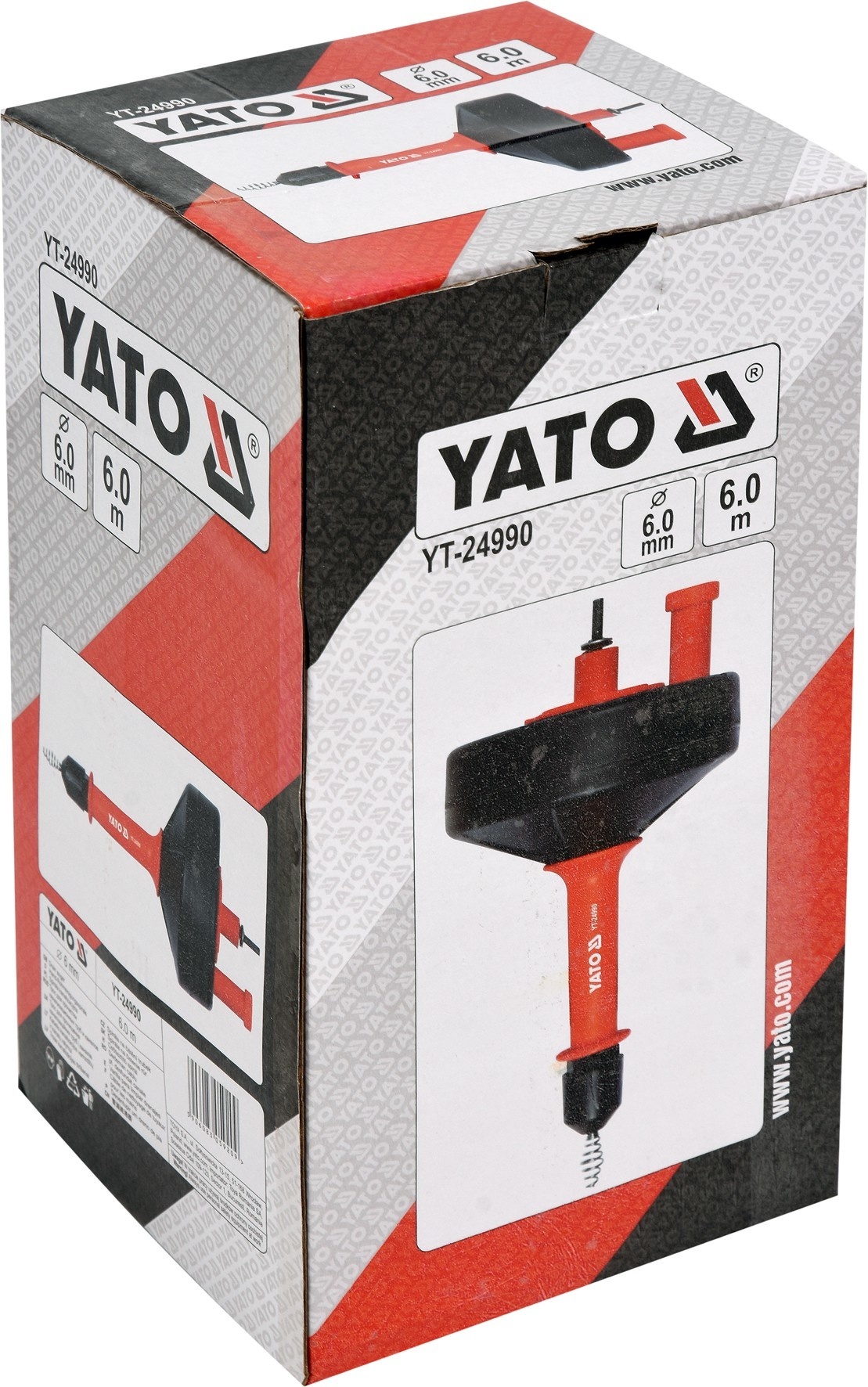 YATO Boor-Aangedreven Afvoerpijpontstopper - 6 meter