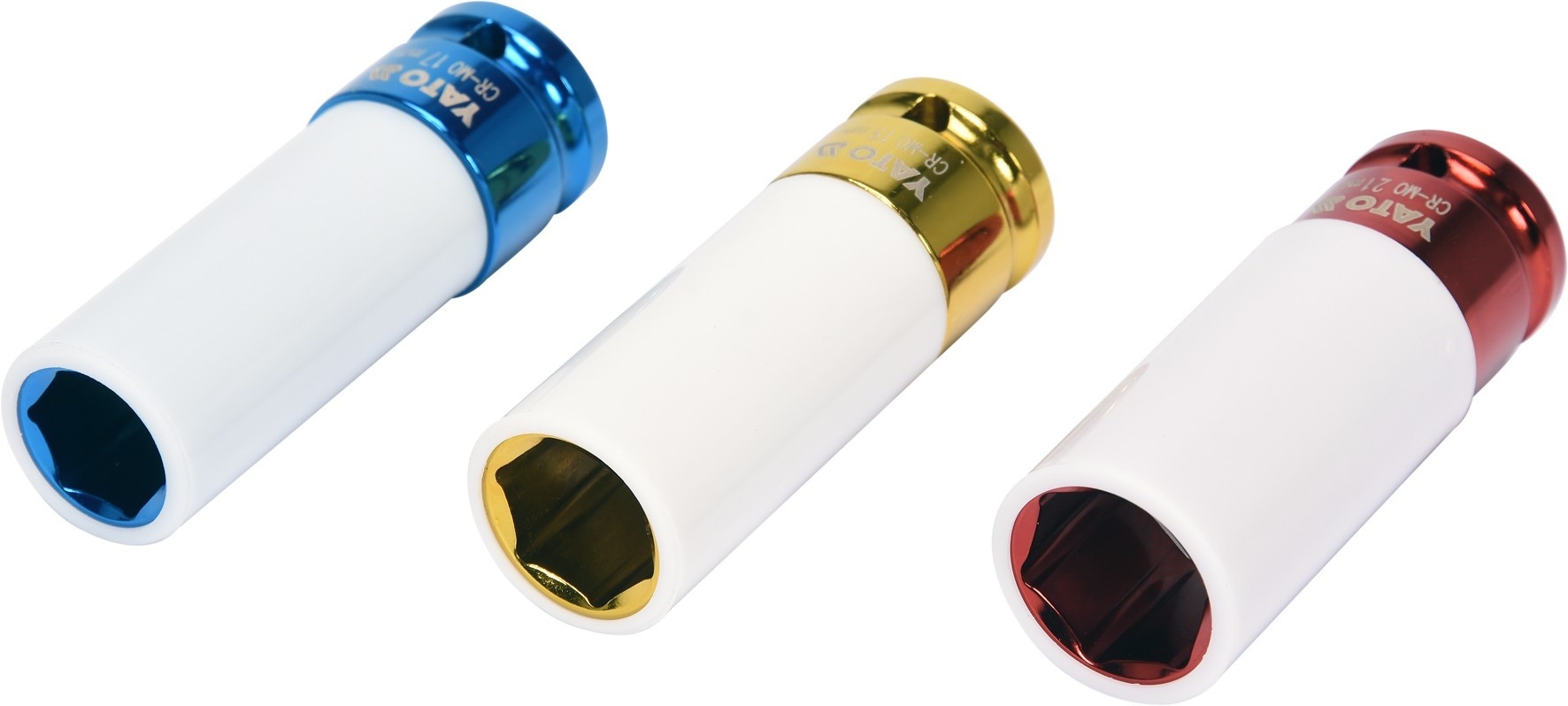 YATO Slagdoppen - 17,19,21mm - 3 delig