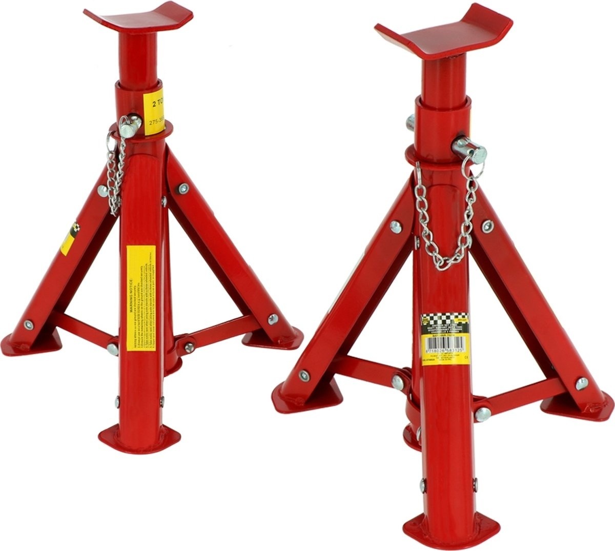 Benson Assteunen 2 stuks - 2000 kg draagkracht - 23x23x37 cm