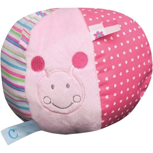 Bébé-jou Speelbal abc MET rammelaar - vlinder
