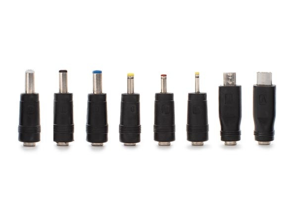 HQ Power Set van 8 Universele DC Pluggen - 2.1x5.5 mm