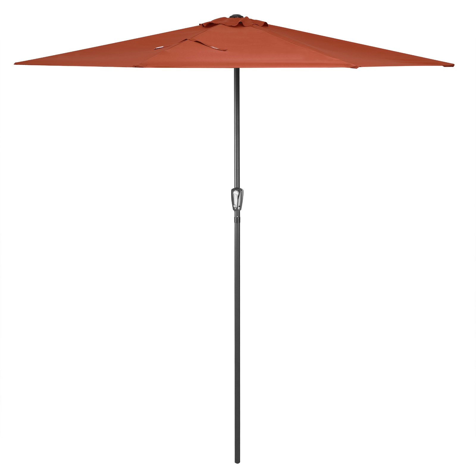 Detex Halfronde Parasol Terracotta UV bescherming 50+