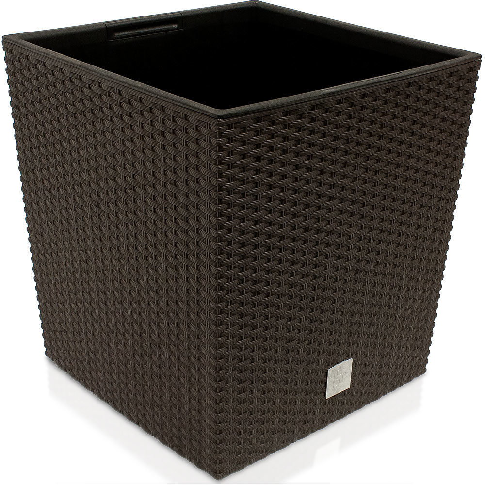 Deuba Bloempot Rato Laag Umbra 32x32x33cm
