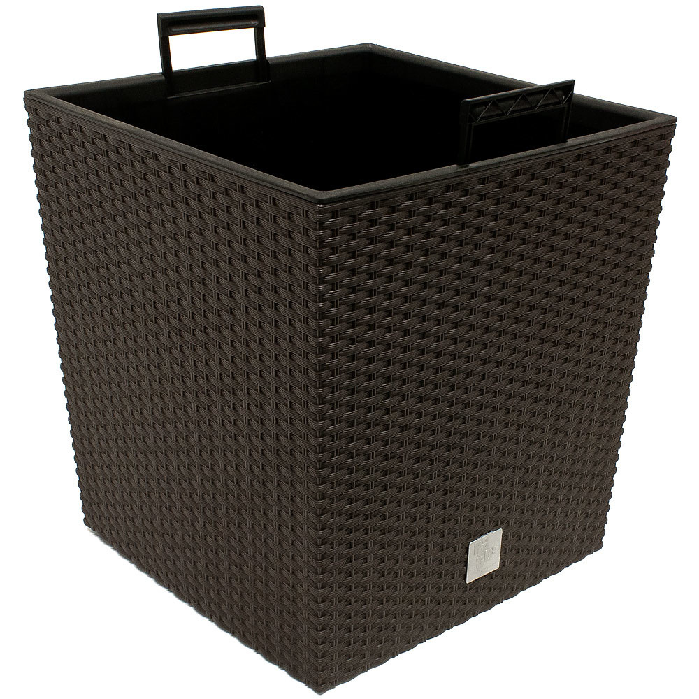 Deuba Bloempot Rato Laag Umbra 32x32x33cm