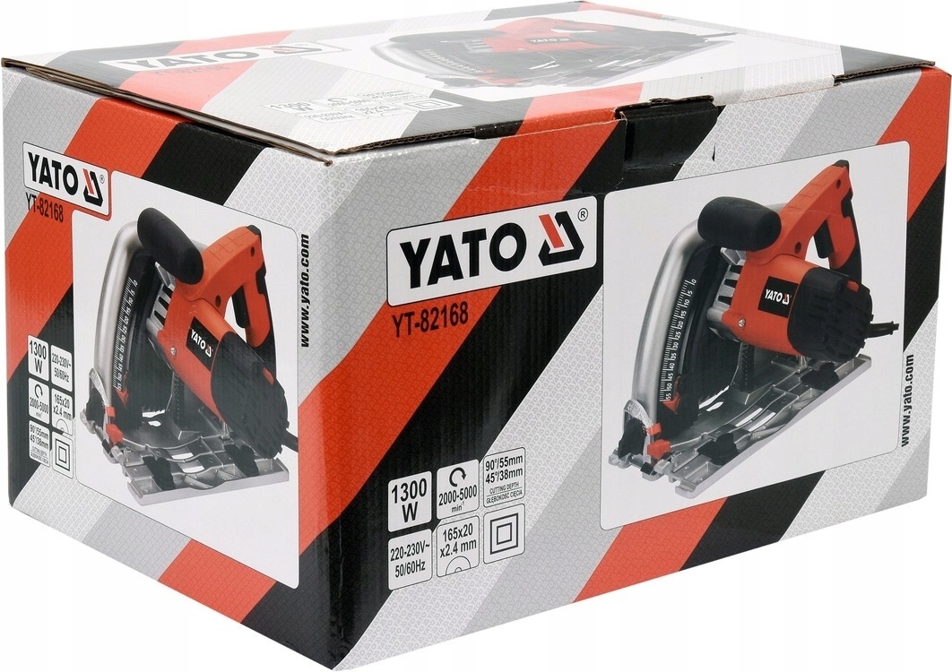 YATO Invalcirkelzaag - 1300W - Ø165mm