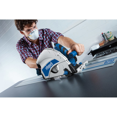 Scheppach Invalzaag PL75 - 210mm | 230V | 1600W - Inclusief geleiderail 1400mm