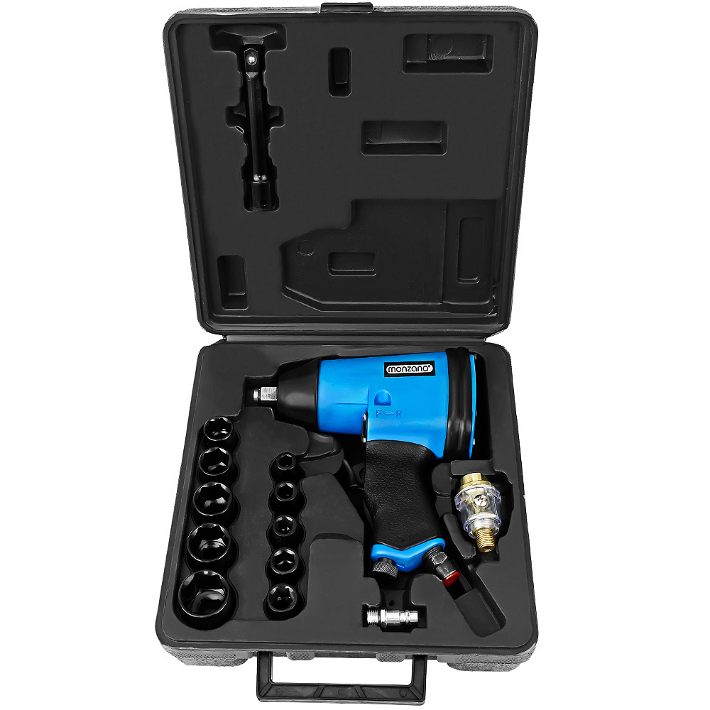 Monzana Perslucht schroevendraaierset 1/2" 17 stuks
