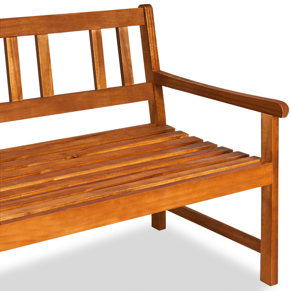 Casaria Tuinbank Kensington acaciahout 120x90x50-58cm