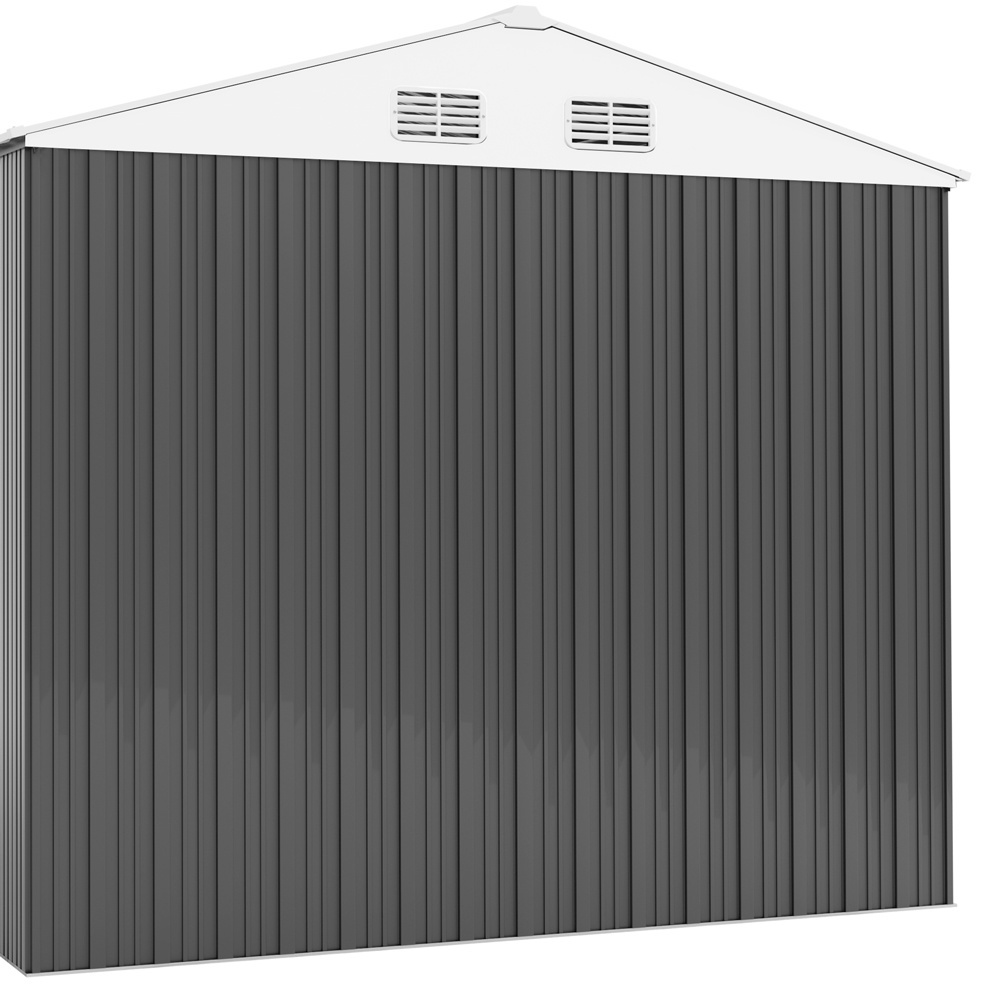 Gardebruk Tuinhuisje metaal antraciet 14,65 m³
