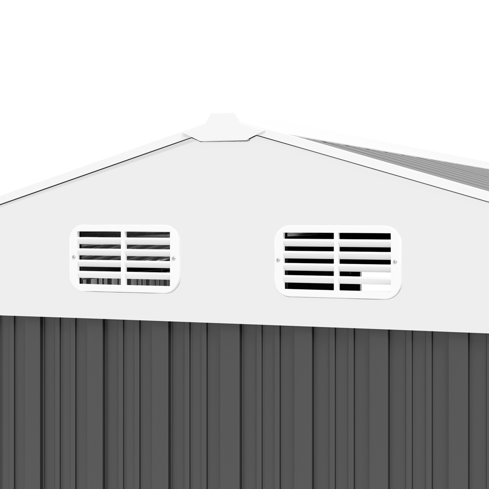 Gardebruk Tuinhuisje metaal antraciet 14,65 m³