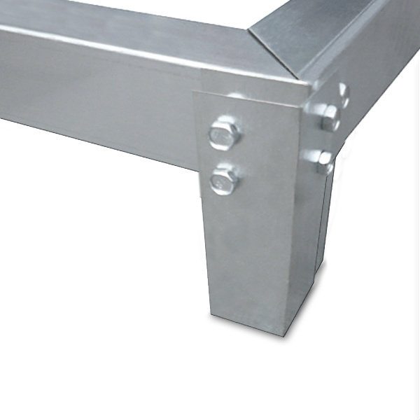 Gardebruk Aluminium Kas - MET Dakraam, Regengoot en Fundering - 5,85 m³