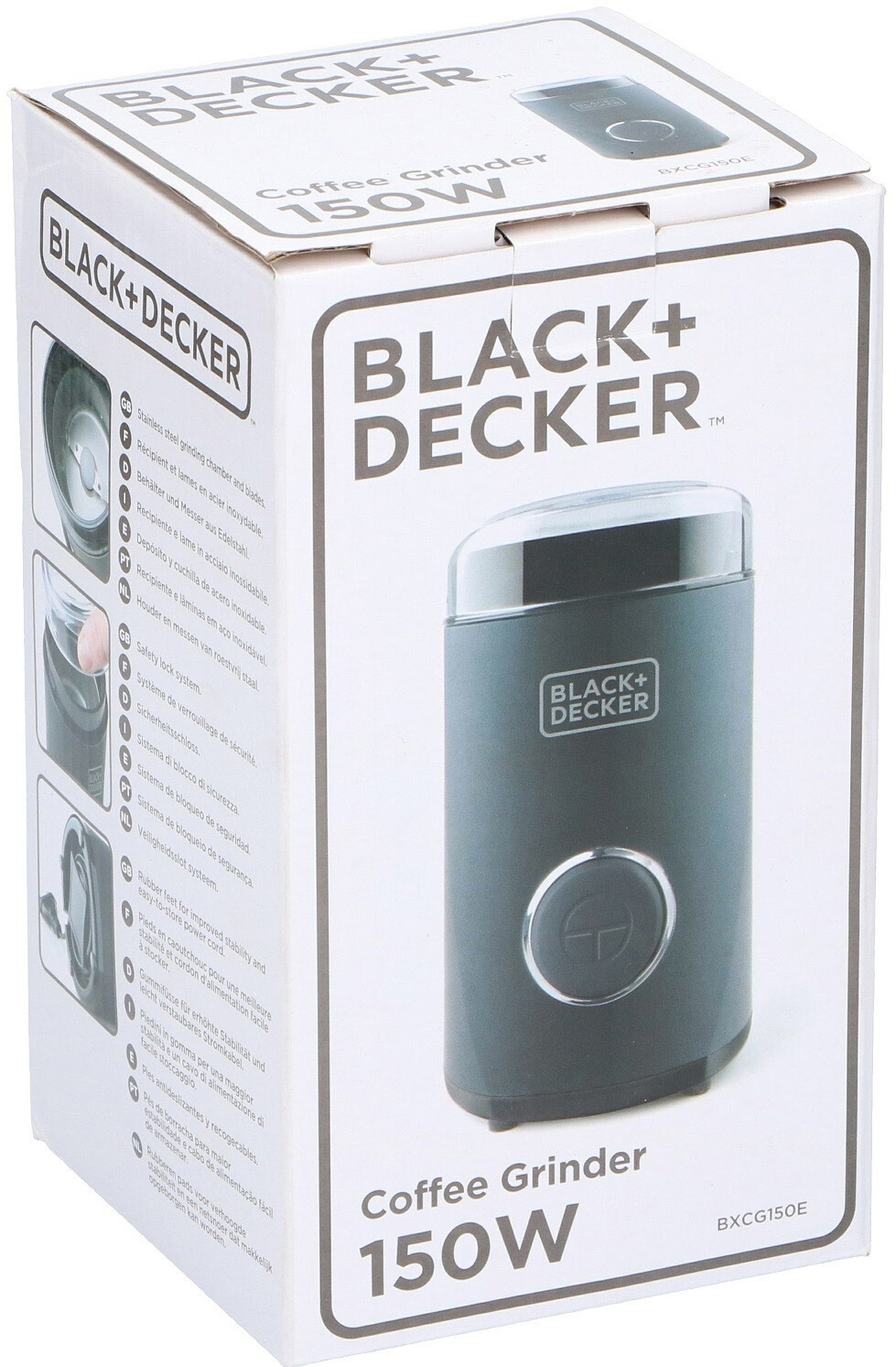 Black+Decker Koffiemolen Matzwart | 60 gram | 150W