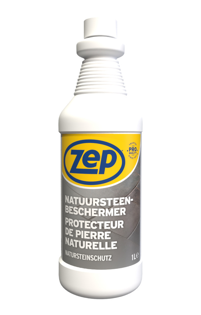 ZEP Natuursteen Beschermer - 1L EN ZEP Natuursteenreiniger - 1L