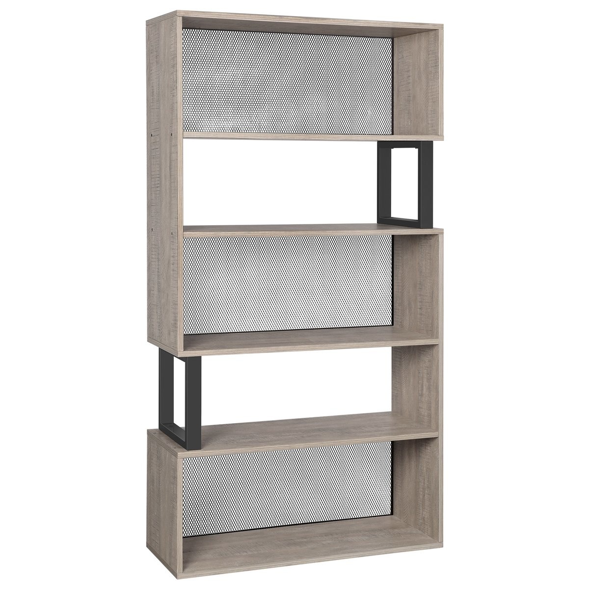 Hoout Opbergrek/ Wandkast/ Boekenkast- 80x30x149cm