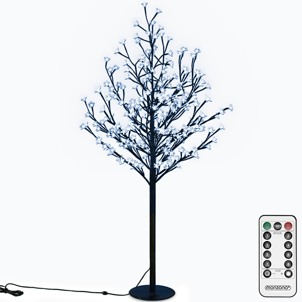 Monzana Kersenbloesemboom met 200LED's, 180cm voor binnen/buitengebruik