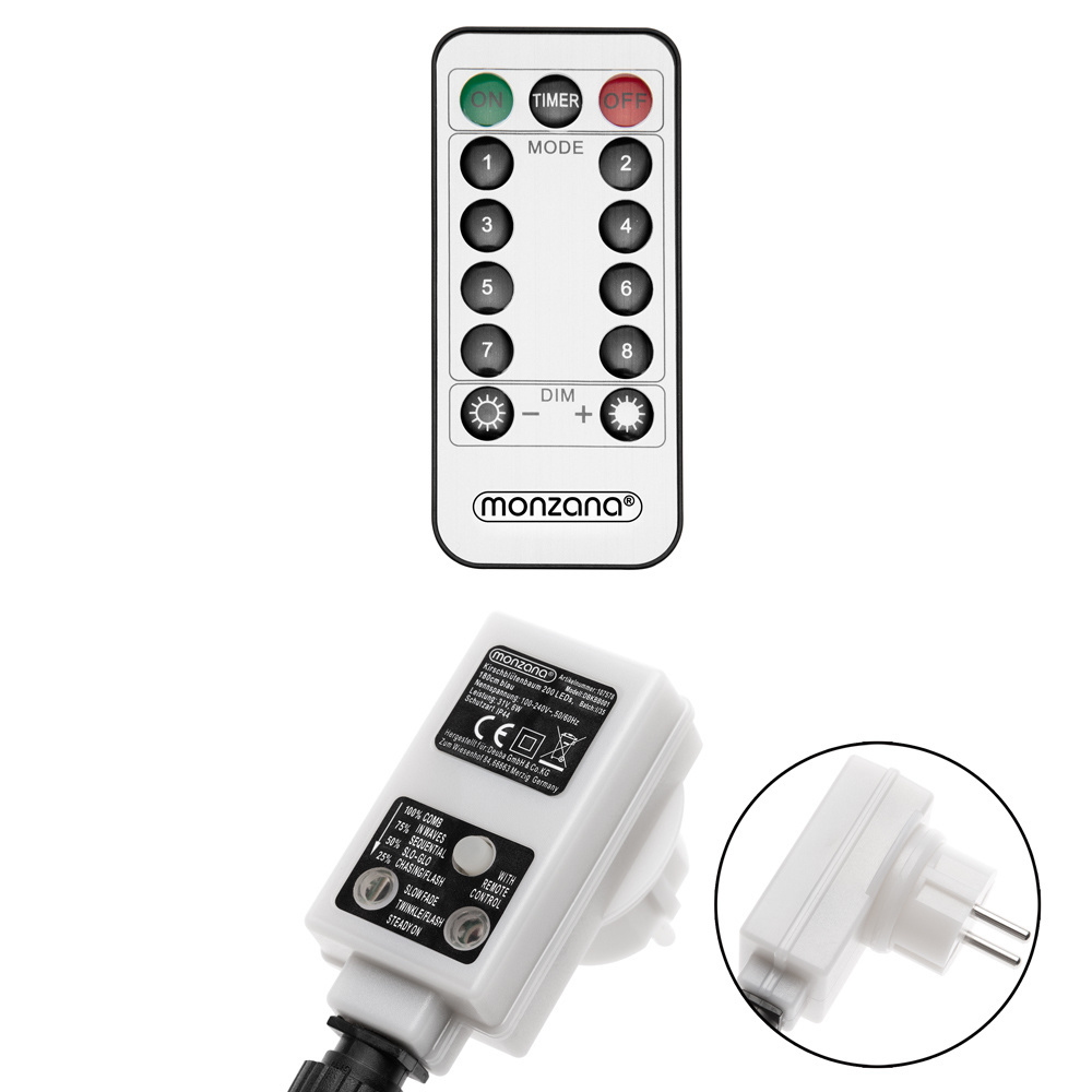 Monzana Kersenbloesemboom met 200LED's, 180cm voor binnen/buitengebruik