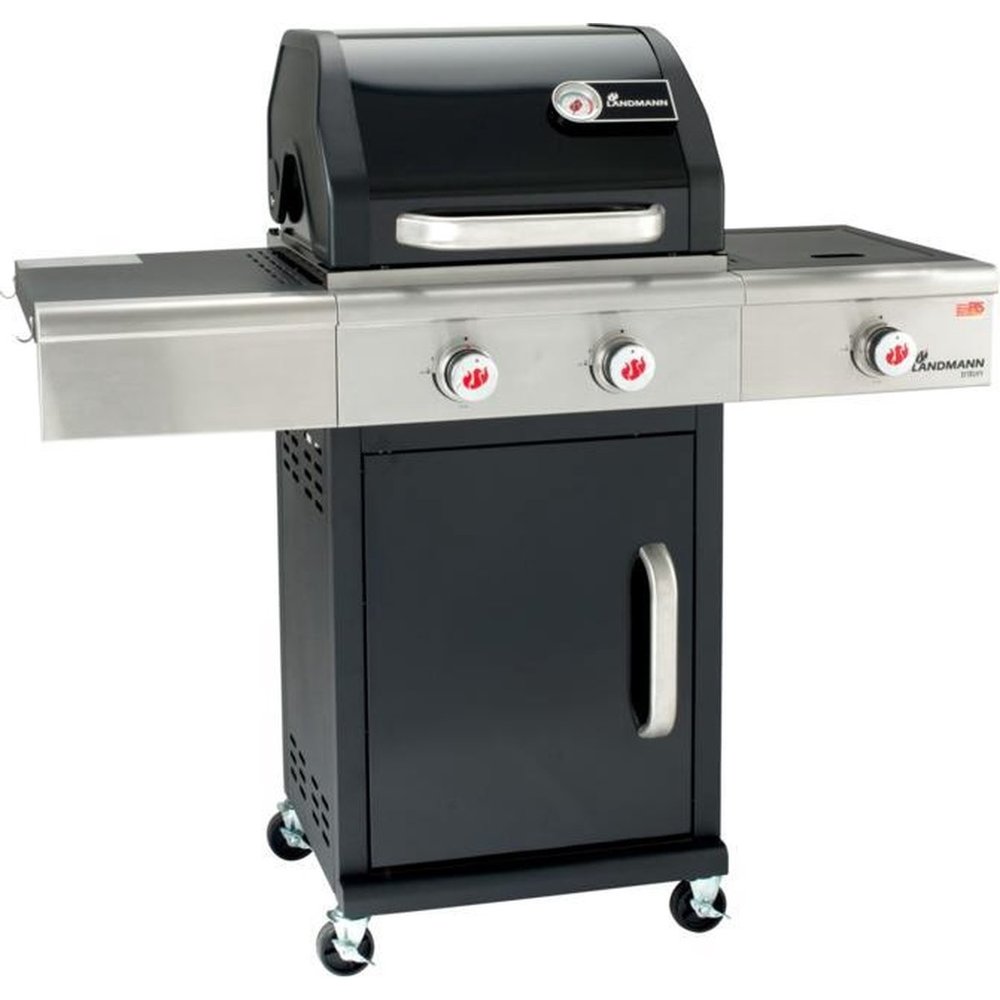 Koop Grillchef by Landmann Triton 2.1 zwart gasbbq BBQ Barbecue