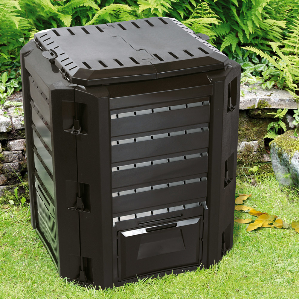 Prosperplast Snelle compostbak 1600L - Quatro - 261 x 72 x 83cm