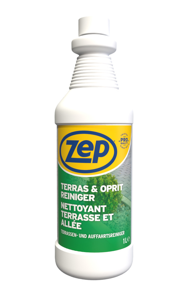 ZEP Terras & Oprit Reiniger - 1L EN ZEP Terras & Oprit Beschermer - 1L