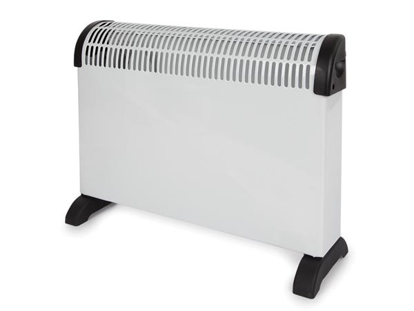 Afbeelding van Perel Heater 2000W - 58 x 20 x 42 cm - Met instelbare thermostaat