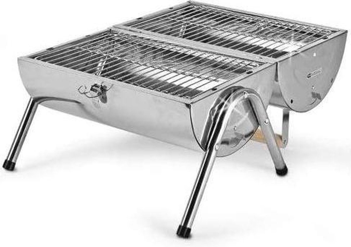 BBQ Collection Houtskoolbarbecue - Cilinder - 41 x 29 x 17 cm