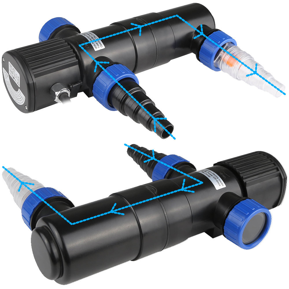 Monzana UV-C waterzuiveraar waterfilter lichtfilter