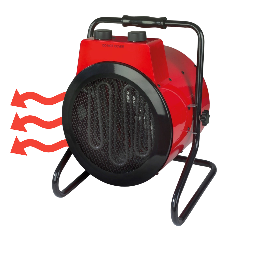 Perel Heteluchtkanon- 3000W - 230V - 2 hittestanden