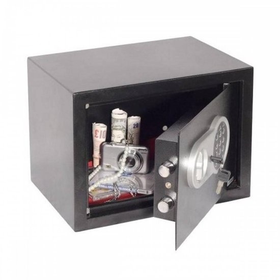 Safe Alarm Elektronische kluis - Staal - 20 x 19,5 x 30,5 cm