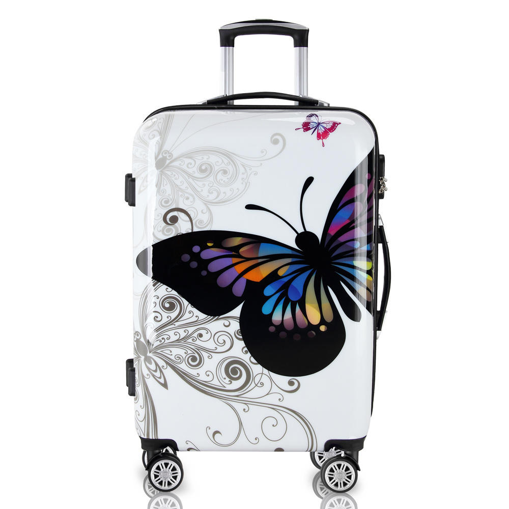 Monzana Hard case koffer Vlinder XL polycarbonaat 89L 75x49x29cm