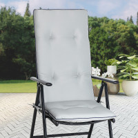 Detex Set van 6 kussens lichtgrijs 120x45x5cm
