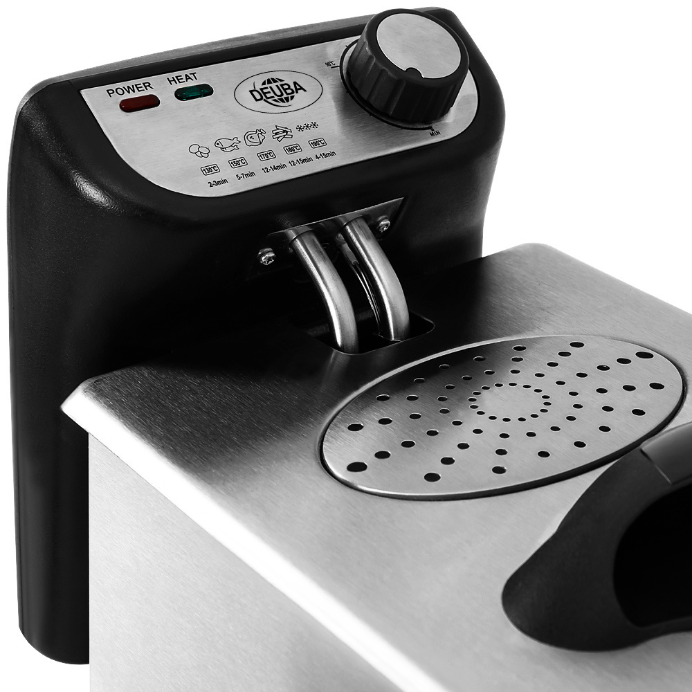 Monzana Elektrische friteuse - 2200W - 3L