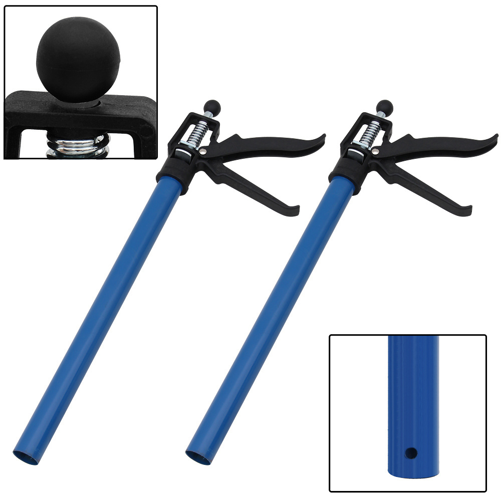 Monzana Stalen Deurkozijnspanner/Kozijnspanner set van 3 | 50-115cm | max. 30kg