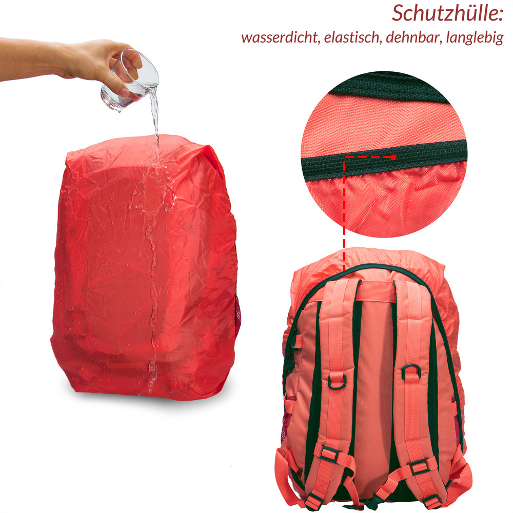 Monzana Sportrugzak 25L rood